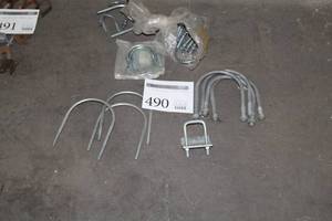 lot 490 image: Lot of (16) U-Bolts