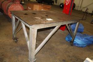 lot 534 image: Rolling Shop Work Table