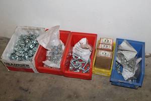 lot 586 image: Lot of  Hardware - Nuts, Bolts