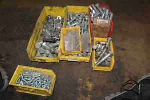 lot 588 image: Lot of  Hardware - Nuts, Bolts, Washers