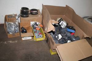 lot 656 image: Lot of  PVC Pipe Fittings, Elbows and Valves