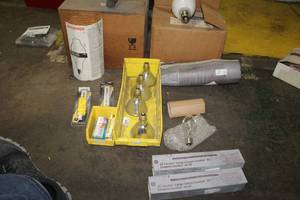 lot 666 image: Lot of  Lighting - GE Lucalox Lamp, Fluorescent U Tube, Metalarc Metal Halide Lamp, 400W Ballast, Misc. Lighting