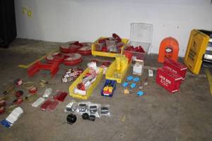lot 676 image: Lock-Out  Tag-Out System, Lockout Tagout Station, Lock Boxes, Padlocks, Lock Shrouds, Danger Do Not Operate Tags. Device Locks, Gate Valve Locks