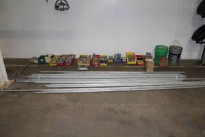 lot 687 image: Large Lot of Misc. Electrical Conduit, Conduit Hangers, Parts and Connectors