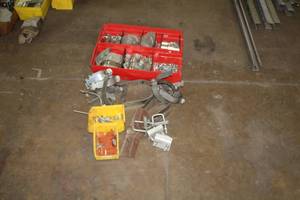lot 689 image: Lot of  Assorted Hanger Parts