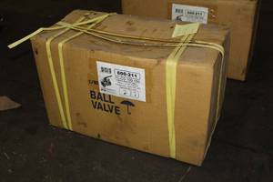 lot 872 image: Jomar FL-CS-100-150 4 Carbon Steel Ball Valve Class 150 (New In Box )