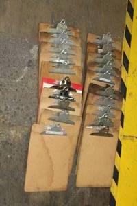 lot 1117 image: Lot of (20) Clipboards
