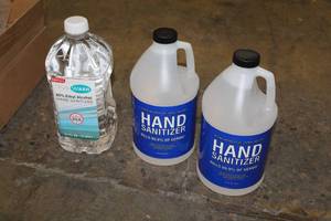 lot 1120 image: Lot of (3 Bottles) Hand Sanitizer