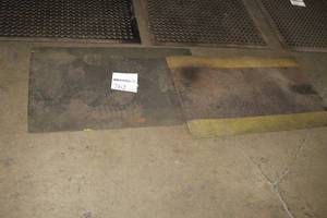 lot 762 image: Lot of (2) Rubber Floor Mats