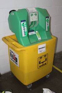 lot 782 image: Rolling Eyewash Station