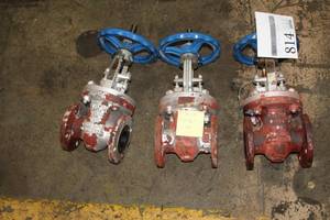 lot 814 image: Lot of (3) Velan 2 Gate Valves