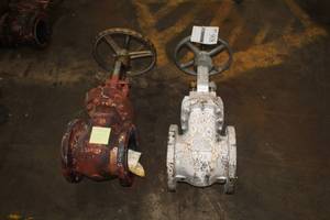 lot 806 image: Lot of (2) Crane, Velan 6 Gate Valves