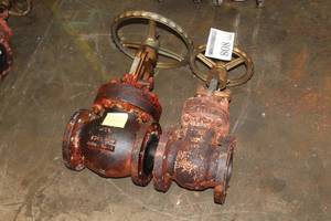 lot 808 image: Lot of (2) Velan 4 Gate Valves