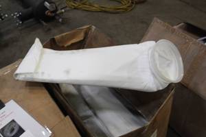 lot 797 image: Lot of (20) SP1051-P2p-EVP-WE Polypropylene 1051 micron Pleated Filter Bags Size #2