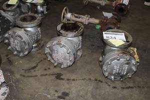 lot 824 image: Lot of (4) Yelan 3 Check Valves 150# WCB