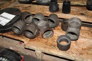 lot 859 image: Lot of (9) 2 Elbows and Connectors