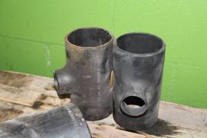 lot 865 image: Lot of (2) 4 Pipe FlangeFitting