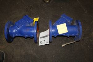 lot 837 image: Lot of (2) Titan YS-58-CI 3 Strainers Class 125