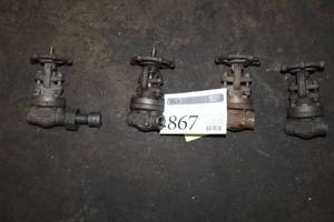 lot 867 image: Lot of (4) Bonney Forge 12-800 Gate Valves