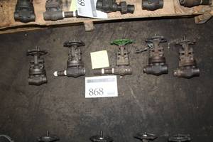 lot 868 image: Lot of (5) Bonney Forge 12-800 Gate Valves