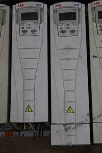 lot 949 image: Lot of (2) ABB VFD Control Panels