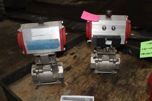 lot 987 image: Lot of (2) Crane Engineering 2-12 Automatic Valve Flow Actuators