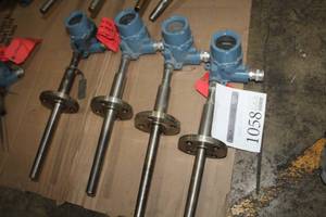 lot 1058 image: Lot of (4) Rosemount Temperature Transmitters