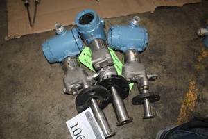 lot 1060 image: Lot of (3) Rosemount Pressure Transmitters