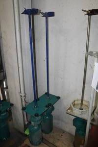 lot 1081 image: Lot of (2) Brawn Mixers  Baldor Reliance Motors 3-Phase