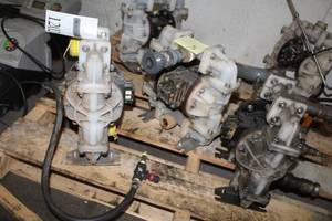 lot 1202 image: Lot of (3) Sandpiper Diaphragm Pumps