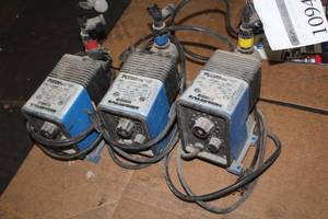 lot 1094 image: Lot of (3) PULSAtron Electric Metering Pumps