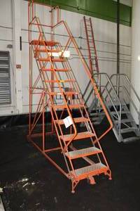 lot 1210 image: Rolling Staircase