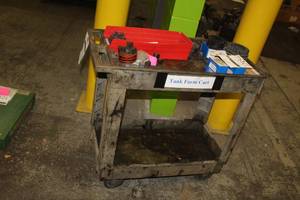 lot 1254 image: Utility Cart 2-tier