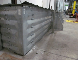 lot 1320 image: Westeel 21 Rectangle Steel Secondary Containment