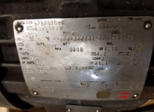 lot 1324 image: Ansi Mag Pump and Motor KM1515C03AA12115