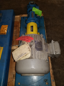 lot 1332 image: Viking Pump H4124B and TECO Motor AEHH-8