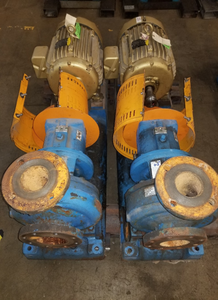 lot 1339 image: Goulds Pump 3196MTI3x4-10 with Baldor Reliance Super-E-Motor EMT2333T