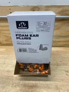 WALKERS SAFETY Foam Ear Plugs (100 Pairs)