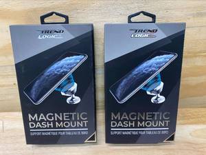TREND LOGIC Lot of 2- Magnetic Cell Phone Dash Mounts