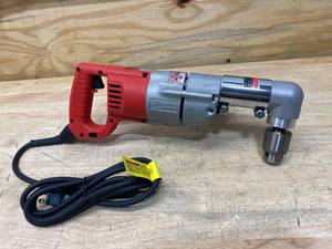 MILWAUKEE 7 Amp Corded 12 in. Corded Right-Angle Drill