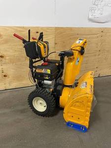 CUB CADET 3X 26 in. 357 cc Three-Stage Gas Snow Blower with Electric Start and Steel Chute, Power Steering and Heated Grips (parts or repair)