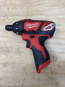 MILWAUKEE M12 12-Volt Lithium-Ion Cordless 14 in. Hex Screwdriver (Tool-Only)