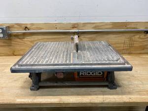 RIDGID 6.5 Amp Corded 7 in. Table Top Wet Tile Saw