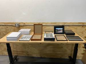 Lot of Picture and Document Frames