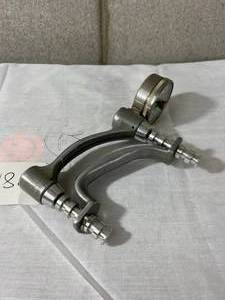 lot 7 image: MSRP $350 Jamar Hydraulic Hand Dynamometer, Max Force Patient Progress Indicator to Measure Grip Strength, Calibrated Strengthener Measures PSI, Cordless Hand Trauma Evaluation Tool, Easy Squeeze, Adjustable - Great Working condition