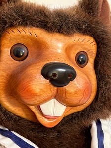 lot 71 image: Raikes 1988 Collectible Bear Sam from the Timber Creek Collection w Box and Certificate of Authenticity