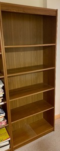 lot 75 image: Book Shelf with Adjustable Shelves