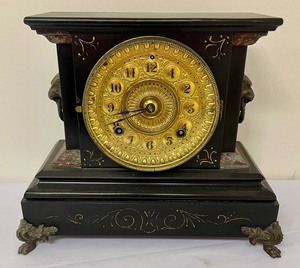 lot 87 image: Vintage Ansonia Mantle Clock