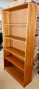 lot 92 image: Bookshelf with Adjustable Shelves