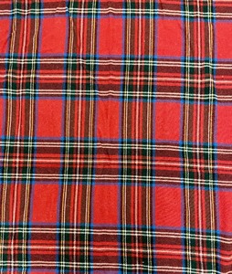 lot 100 image: Vintage Red Plaid Blanket by Amana